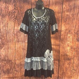 Lady Noiz | Dresses | Lady Noiz Layered Ruffled Dress Small | Poshmark